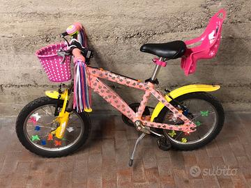 Bici bimba 16” custom e super accessoriata