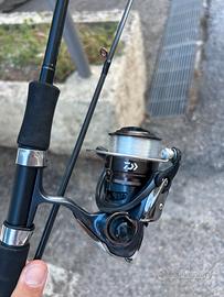 Combo Spinning Daiwa  Canna 2,10m e Mulinello 2005