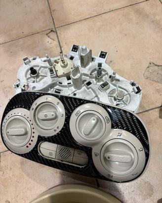 Blocco comando clima 500 fiat 2006/2012 bianco