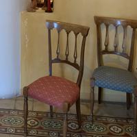 N.6 Sedie anni 50 ritappezzate 2005 Osborne Little