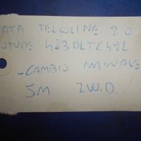 Cambio tata telcoline 2.0td 2wd