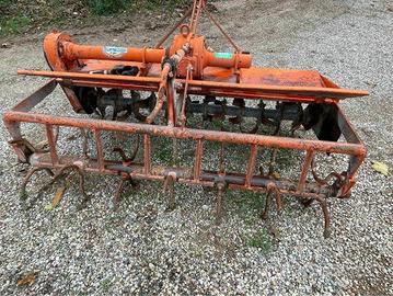 Fresa Annovi 2 m e telaio rimorchio atomizzare