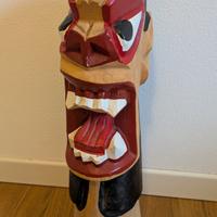 Carranca, scultura in legno, origine Brasiliana