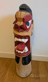 Carranca, scultura in legno, origine Brasiliana