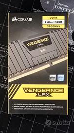 Memoria PC Desktop RAM DDR4 16GB (2x8GB) 3200