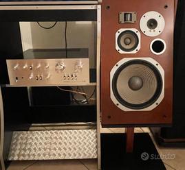 amplificatore Pioneer SA 7500 - Diffusori HPM 70  			