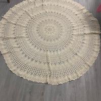 Tovaglia uncinetto rotonda