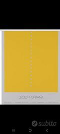Lucio Fontana - 2 splendide affiches 🟡🟢🟡🟢🟡🟢