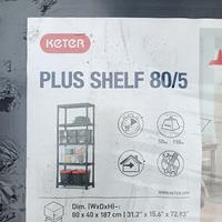 Scaffale in plastica