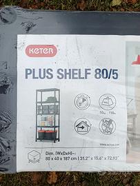 Scaffale in plastica