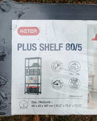 Scaffale in plastica
