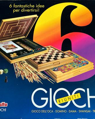 6 Giochi Riuniti, Didatto Giochi, Vintage anni '90