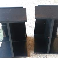 coppia supporti artificiali per casse audio 