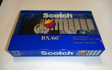 audiocassetta Scotch BX/60