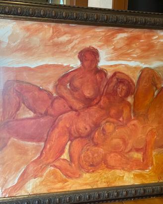 Quadro olio su tela Gaetani Miani