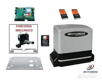 MOTORE CANCELLO SCORREVOLE 600KG 230V TELECOMANDI