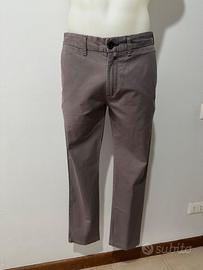 Pantalone Chino ZARA Grigio Taglia 44