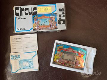LOTE GIOCHI VINTAGE 80s: Gakken Circus LCD + altro