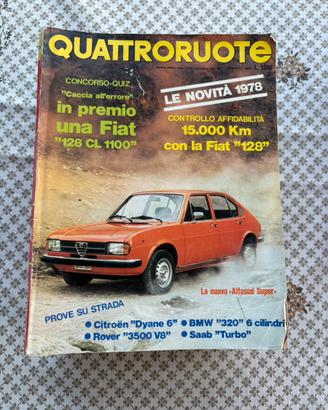 Quattroruote 1978 - Annata Completa (13 nr)