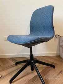 Sedia ufficio con rotelle Langfjall