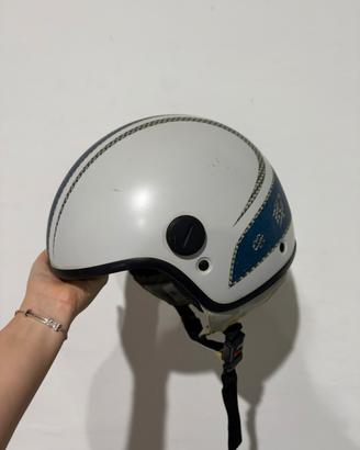 Coppia caschi jet KSI ALFA in fibra di vetro