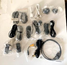 17 Cavi per audio video telefono mai usati nuovi