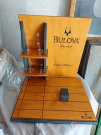Espositore orologi Bulova Agent Officiel Vintage 