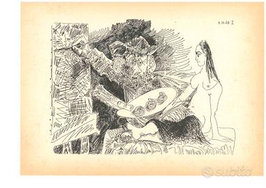 12 disegni da incisioni erotiche di Picasso