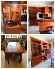 Legno Massello Artigianale Set Completo