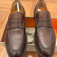 Mocassini santoni marroni