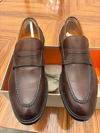 Mocassini santoni marroni