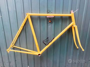Telaio bici da corsa acciaio Columbus 57