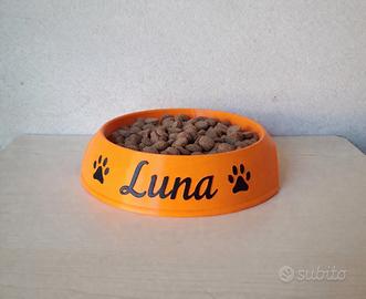 ciotole per cani e gatti  personalizzate