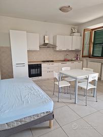 Appartamento con ingresso indipendente e garage in