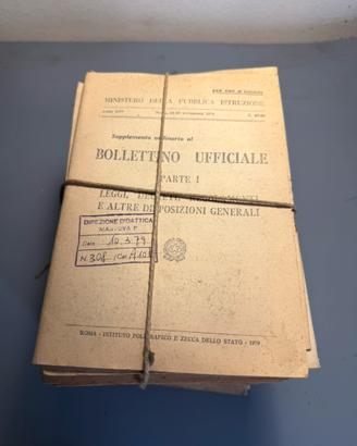 Bollettino ufficiale 1979