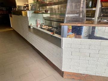 bancone da bar refrigerato