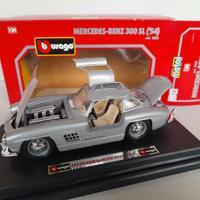 MODELLO  MERCEDES 300 SL ALI DI GABBIANO BURAGO