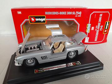 MODELLO  MERCEDES 300 SL ALI DI GABBIANO BURAGO