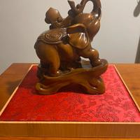 Statua elefante feng shui cinese