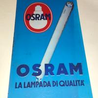 Targa pubblicitaria Osram