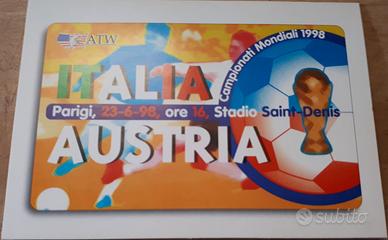 SCHEDA TELEFONICA  ATW  ITALIA AUSTRIA IN FOLDER