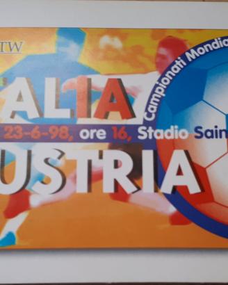 SCHEDA TELEFONICA  ATW  ITALIA AUSTRIA IN FOLDER