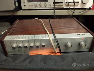 filodiffusione Amplificatore Philips vintage
