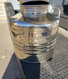 Contenitore olio in alluminio 30 Litri Nuovo