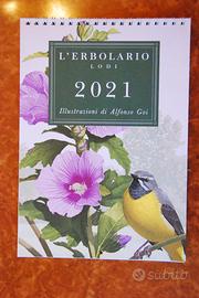 5 CALENDARI ERBOLARIO 2018, 2019, 2021, 2022, 2023