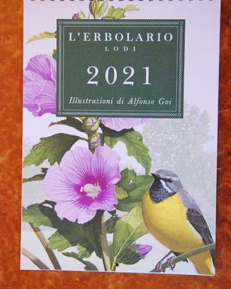 5 CALENDARI ERBOLARIO 2018, 2019, 2021, 2022, 2023