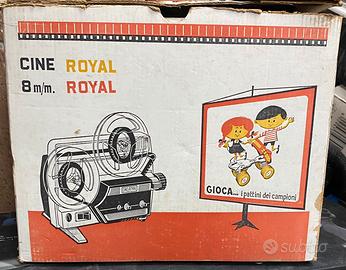 Cine Proiettore 8 mm Royal Giocs anni 60