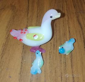 Miniature Uccelli in vetro di Murano