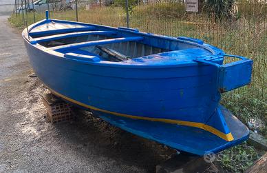 Gozzo legno + Fuoribordo Selva 6hp