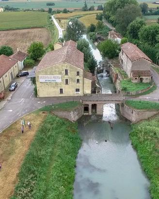 Mulino storico Veneto: camere, ristorante, attracc